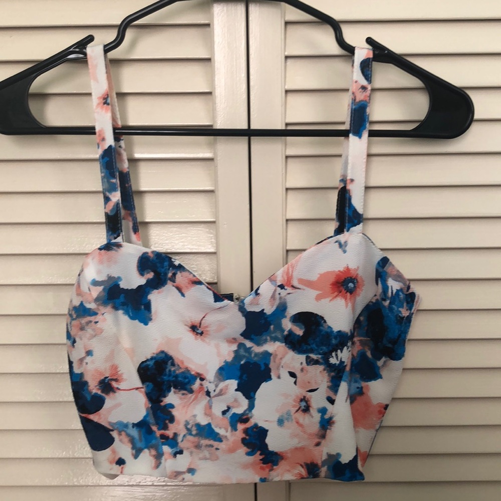 Marabelle Floral Crop Top XS